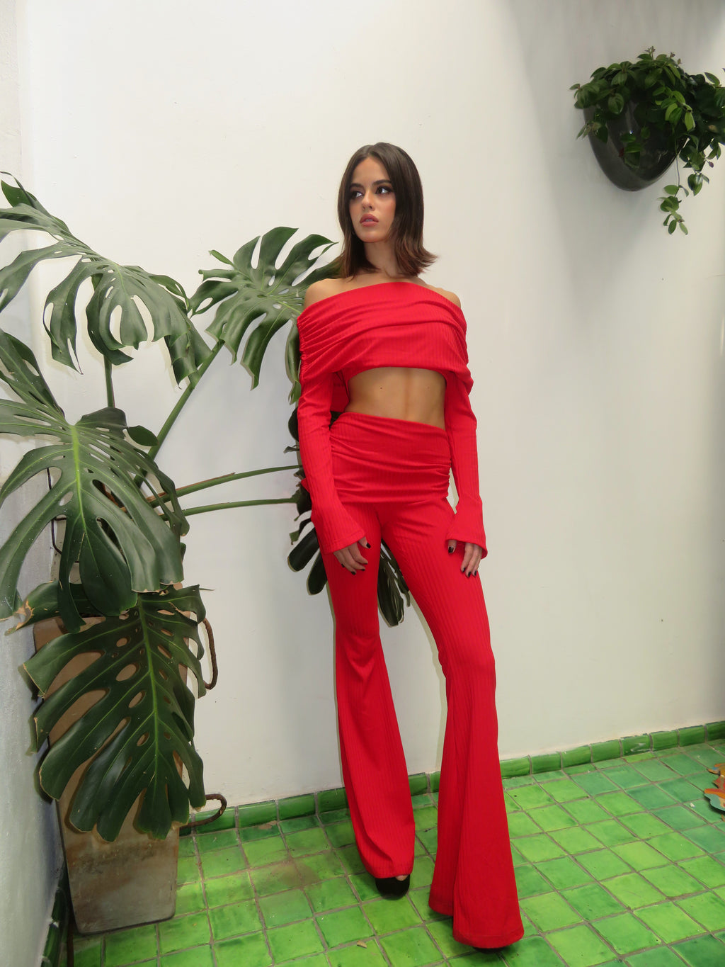 Pantalón Monaco Rojo