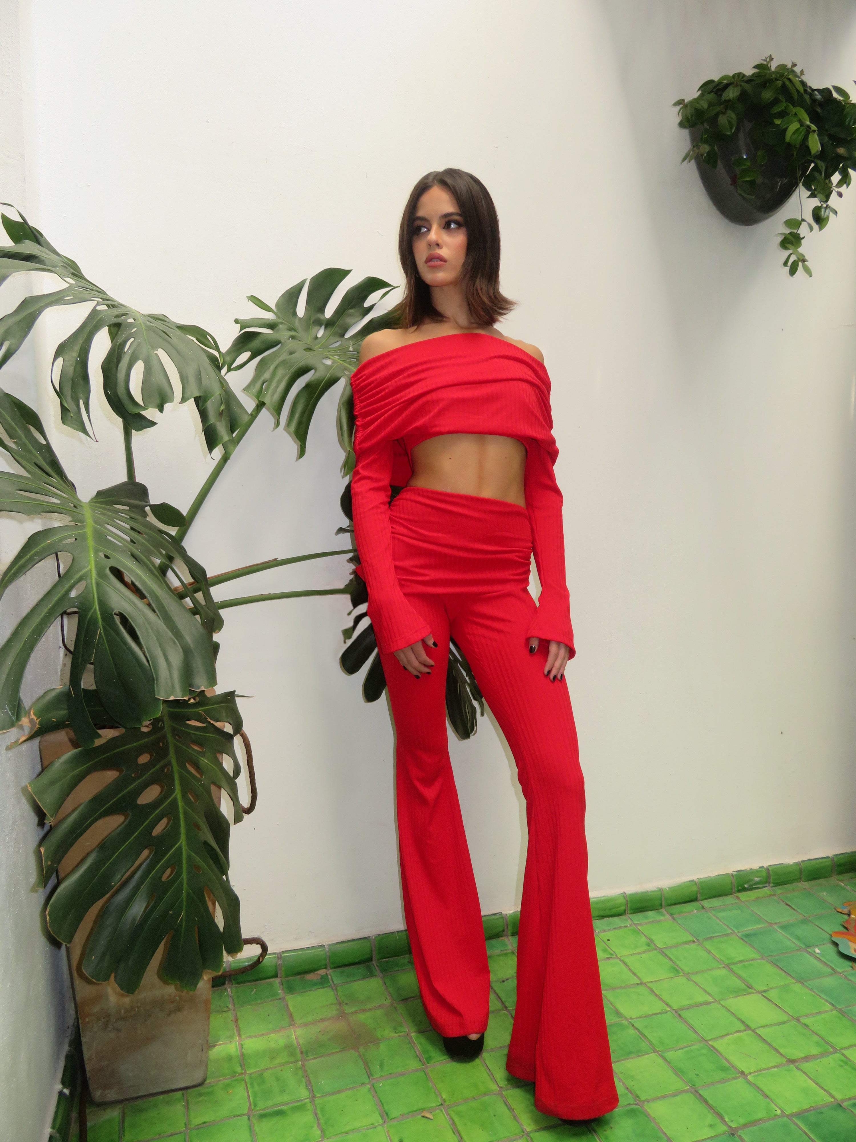 Pantalón Monaco Rojo