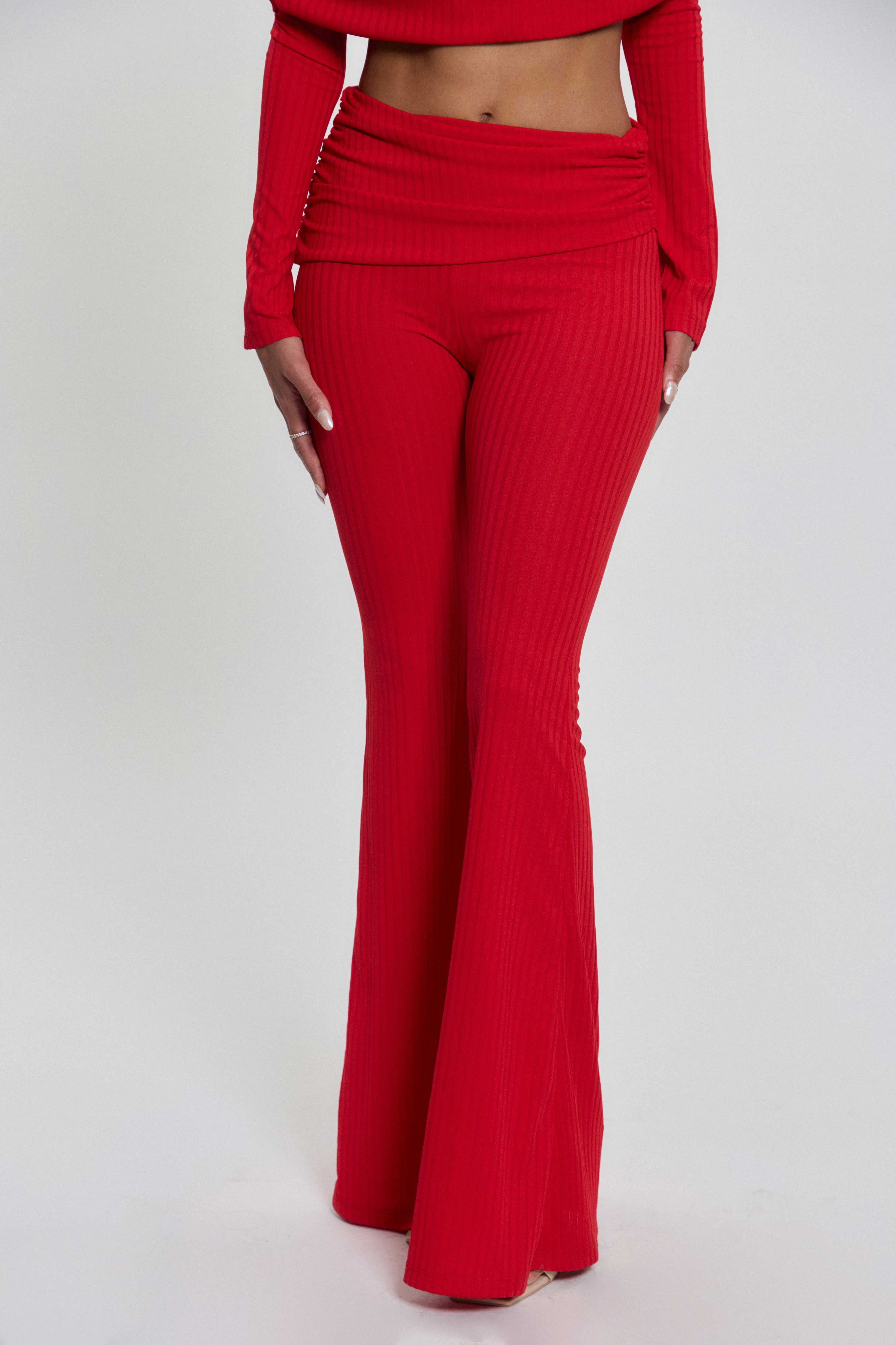 Monaco Red Pants