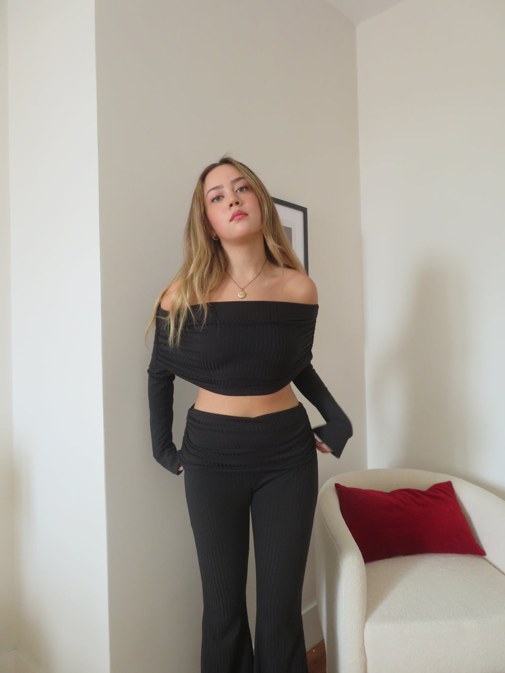 Pantalon Monaco Negro