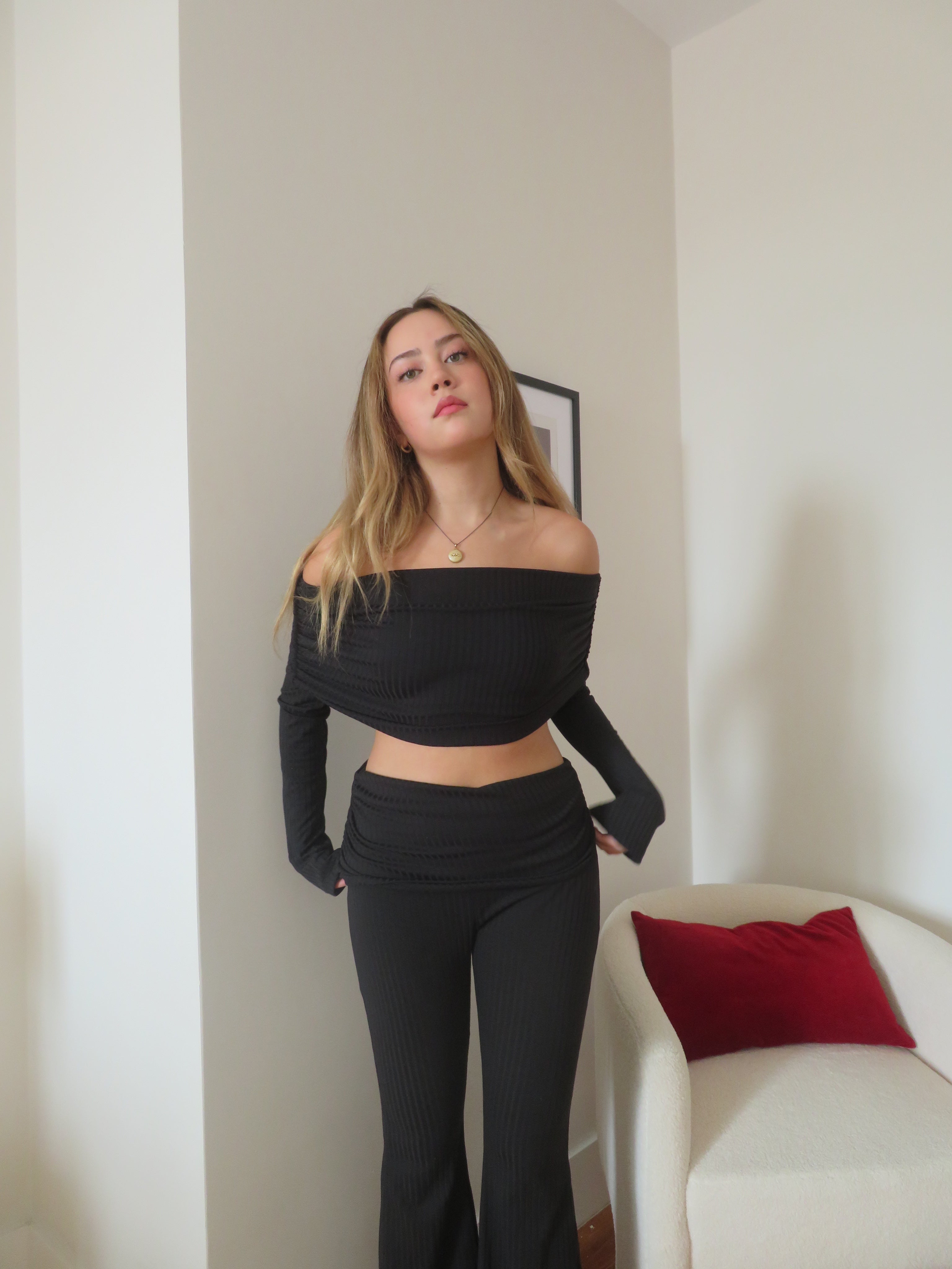 Pantalon Monaco Negro