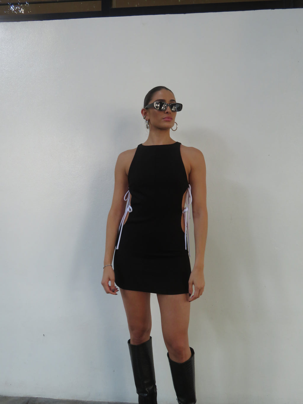 Vestido Paris Negro y Blanco