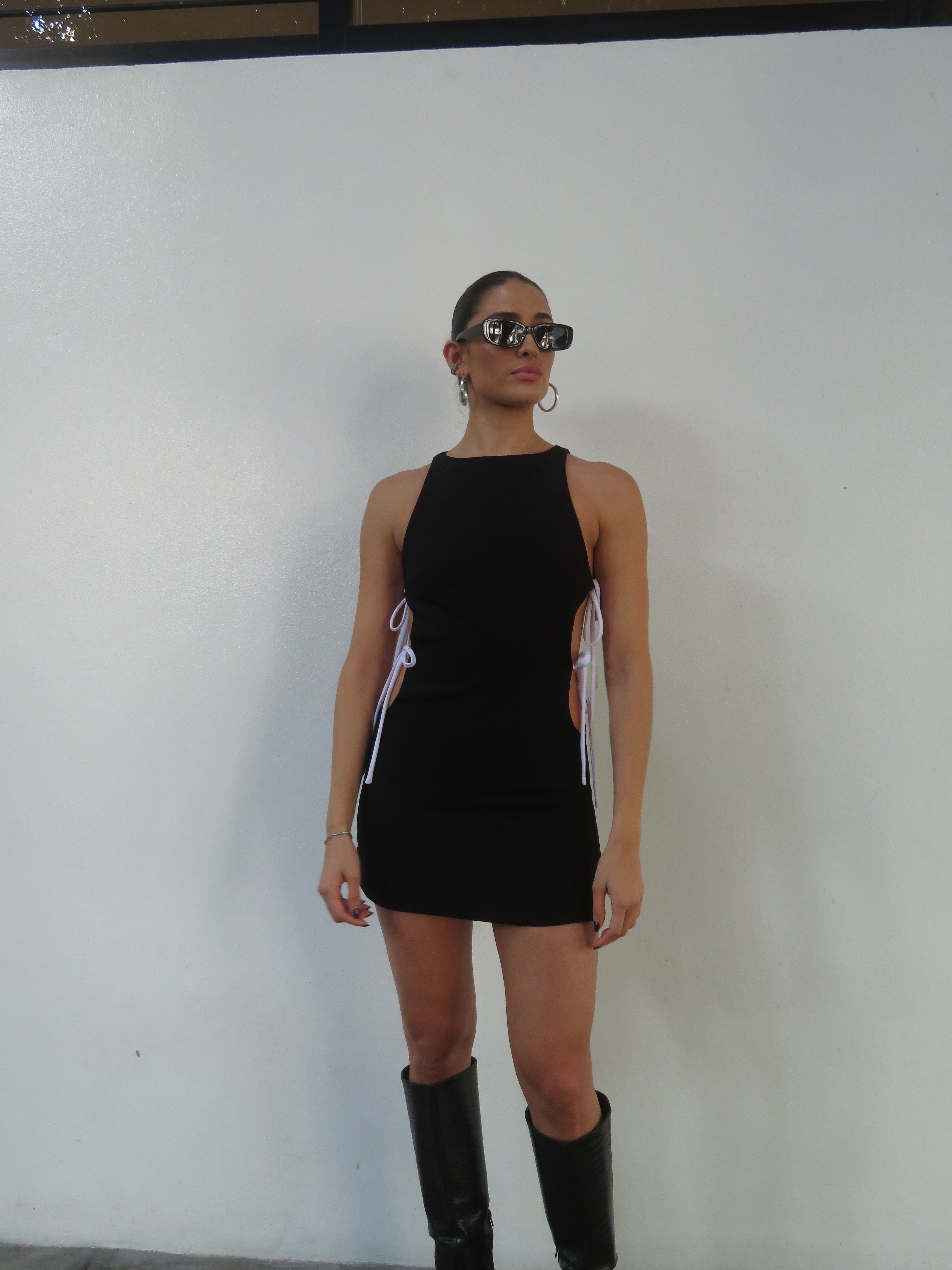 Vestido Paris Negro y Blanco