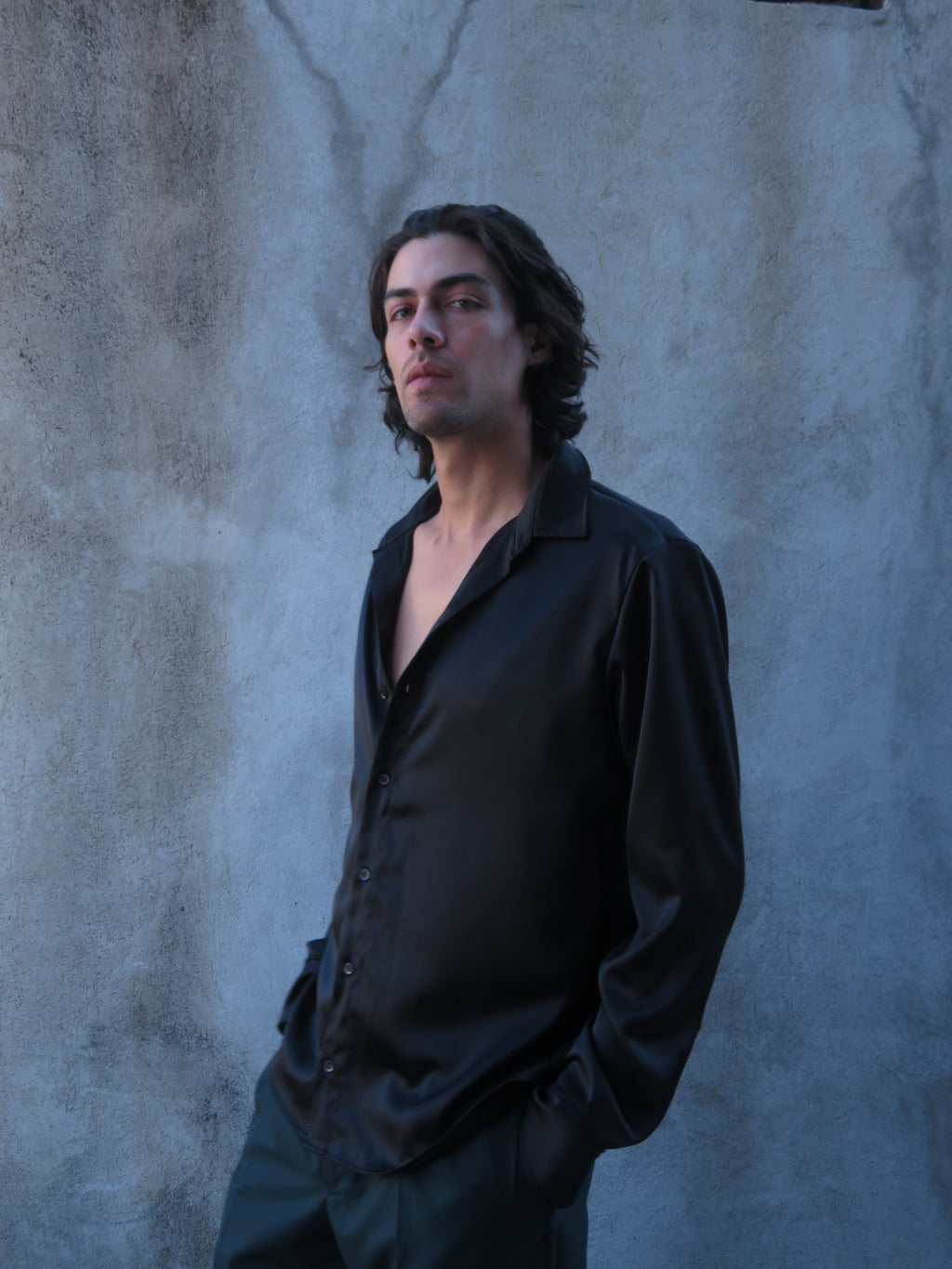 Camisa Marrakesh Negra