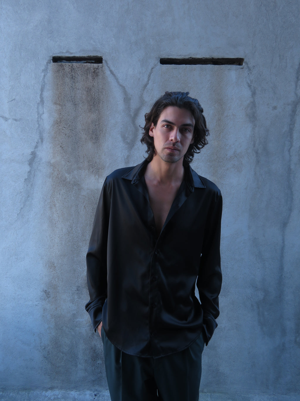 Camisa Marrakesh Negra