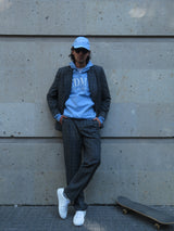 Pantalón Ámsterdam de Cuadros Grises