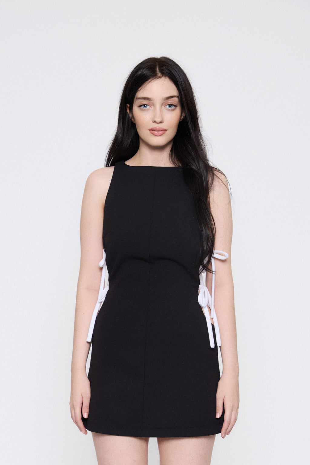 Paris Black and White Dress