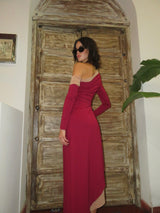 Vestido Dubai Granate