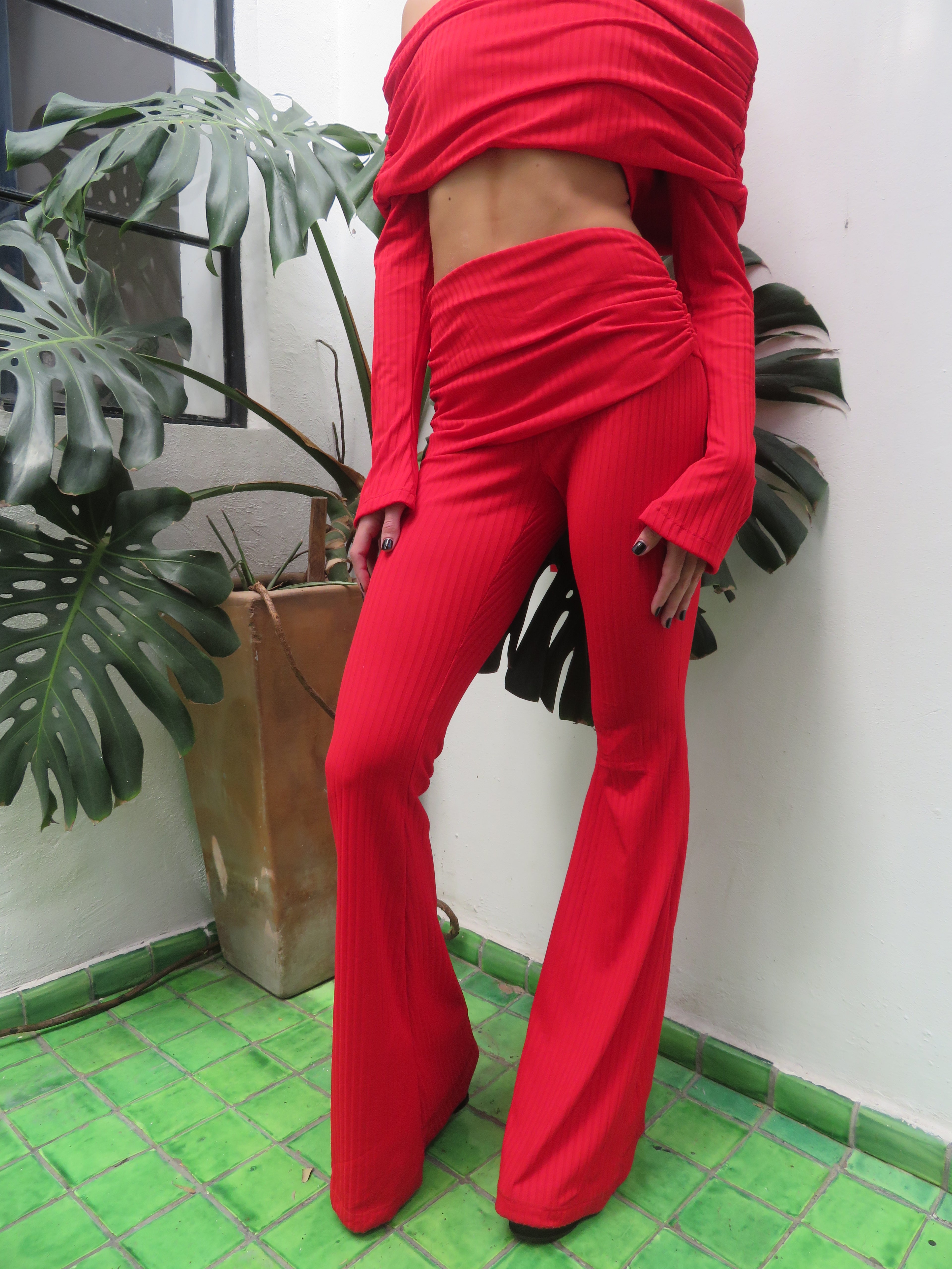 Pantalón Monaco Rojo