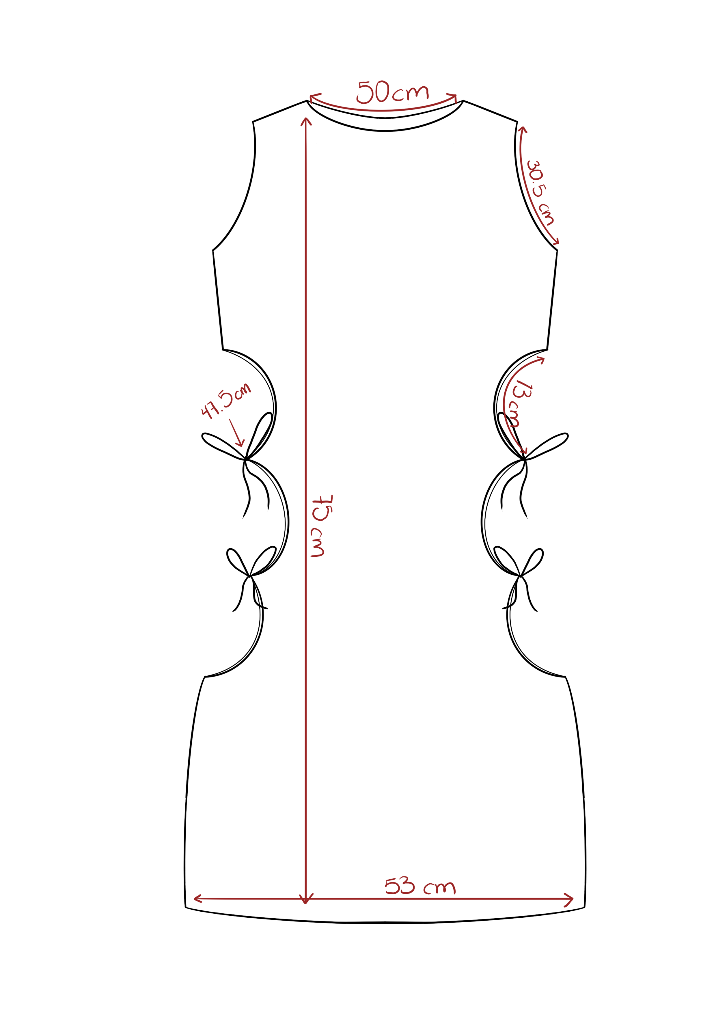 Paris Black and White Dress