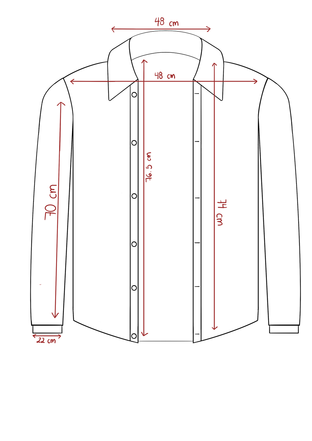 Camisa Marrakesh Vino