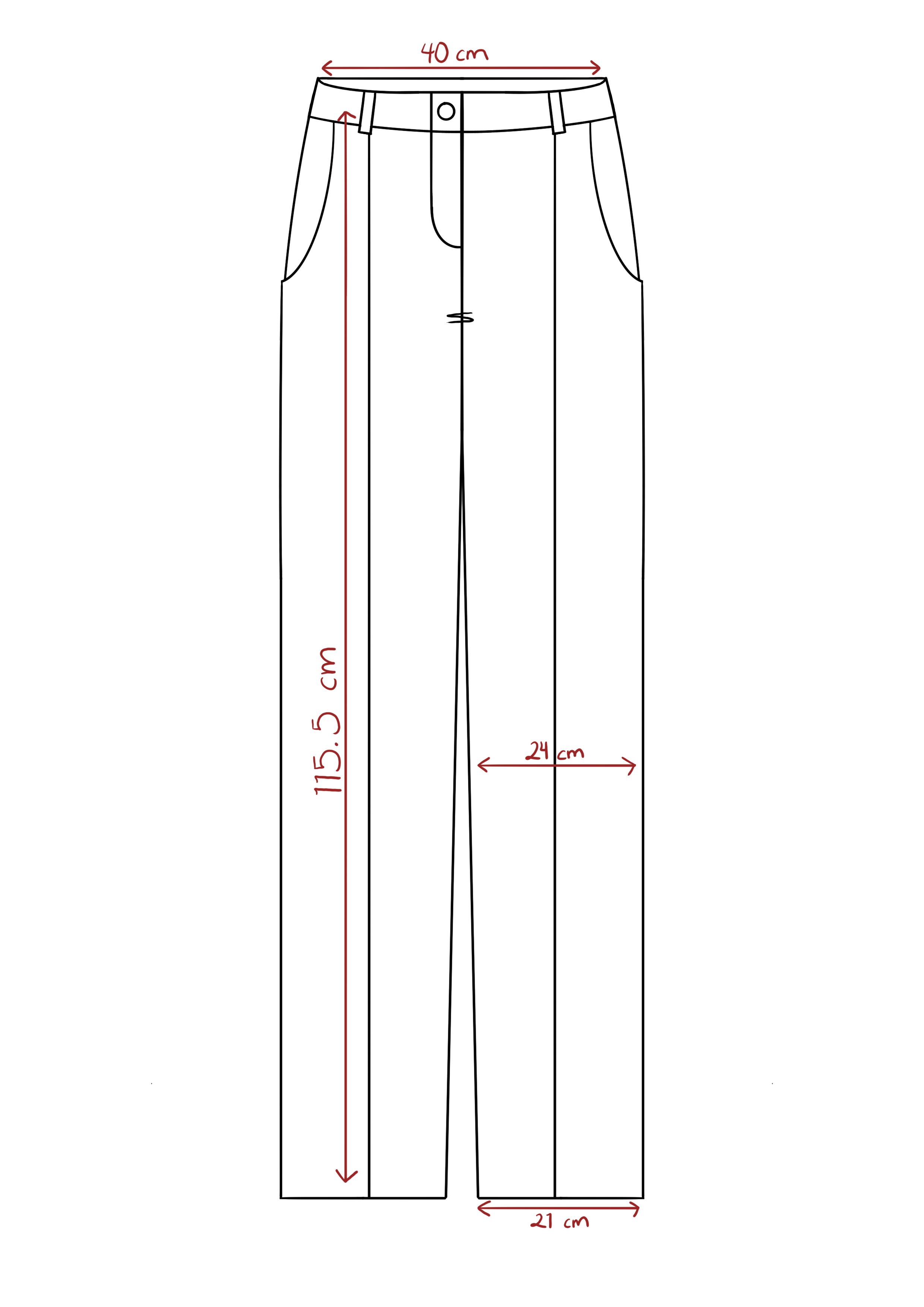 Pantalón Ámsterdam Negro