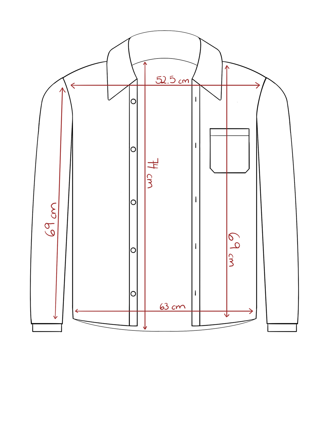 Camisa Viena Valentines