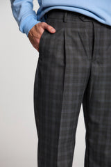Pantalón Ámsterdam de Cuadros Grises