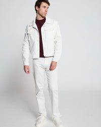 Pantalón Boston Blanco Roto