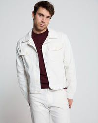 Chamarra Boston Blanco Roto